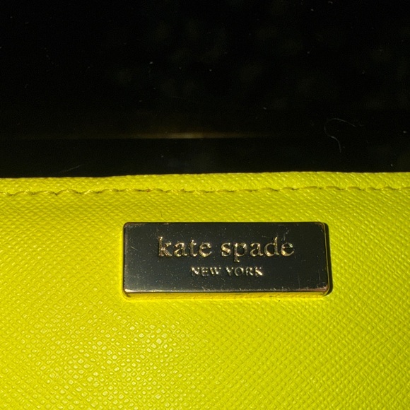 Kate Spade Vibrant Yellow Wallet - Picture 2 of 6